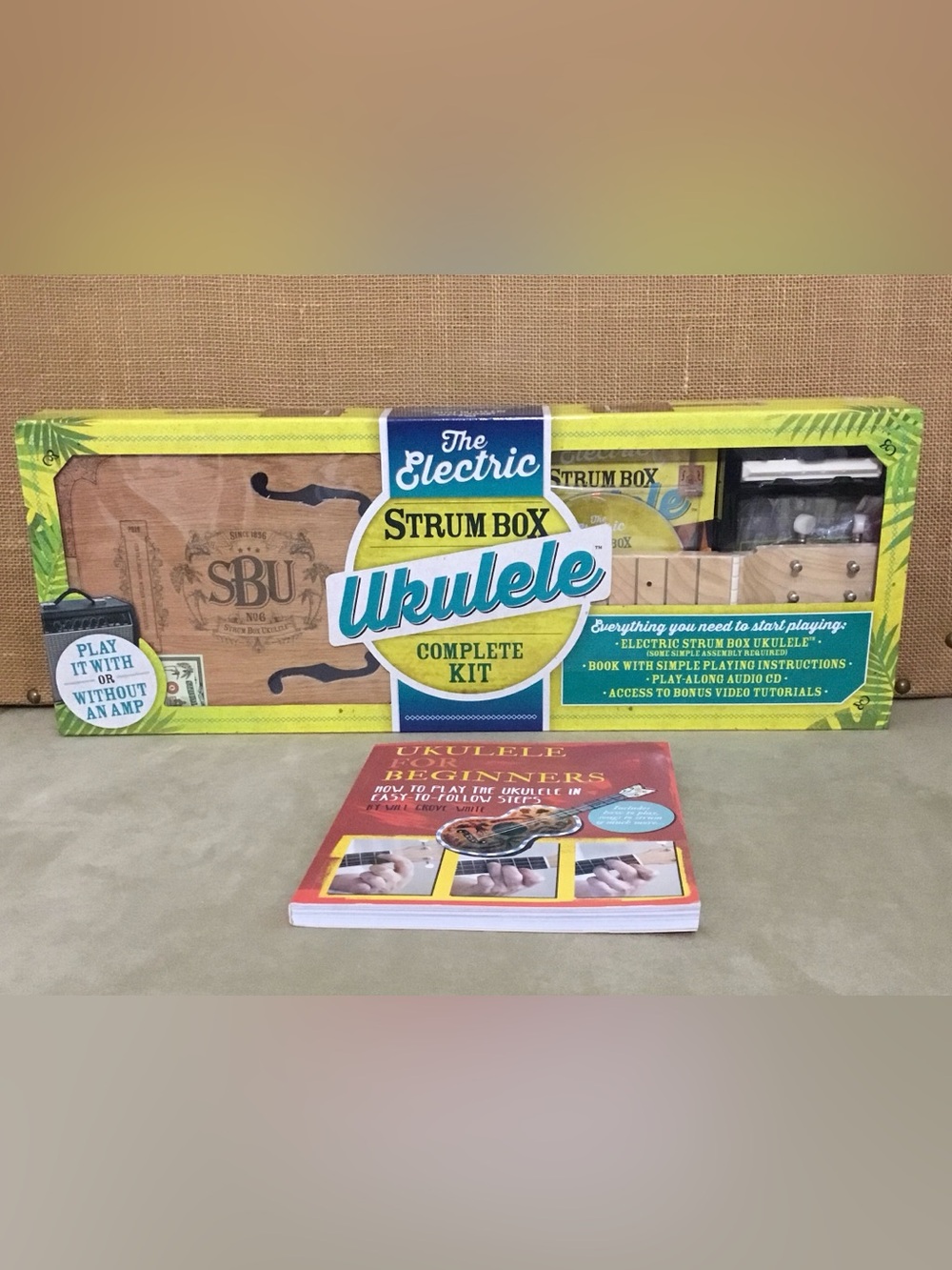 The Electric Strum Box Ukulele Complete Kit by Hinkler - B102